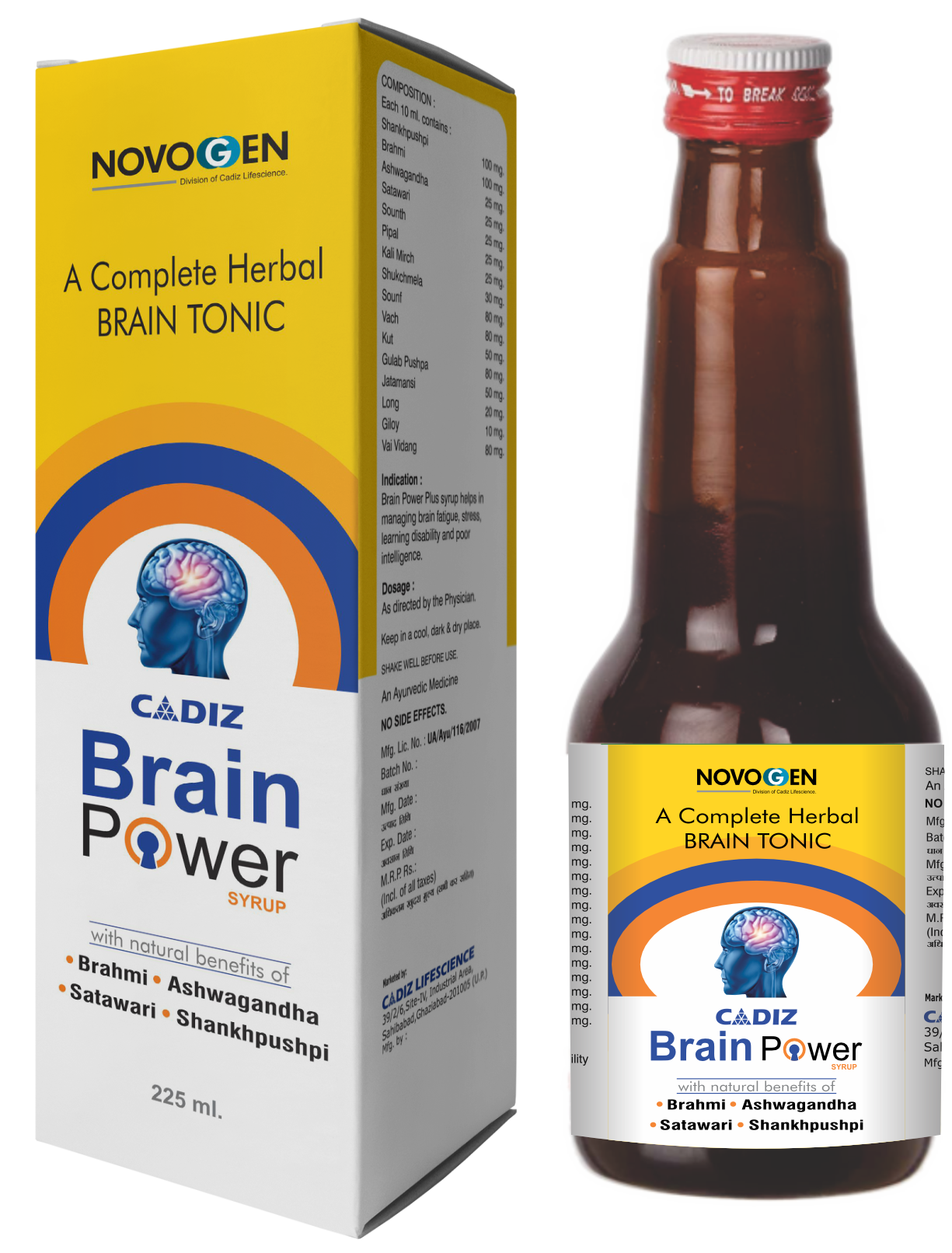 CADIZ BRAIN POWER TONIC