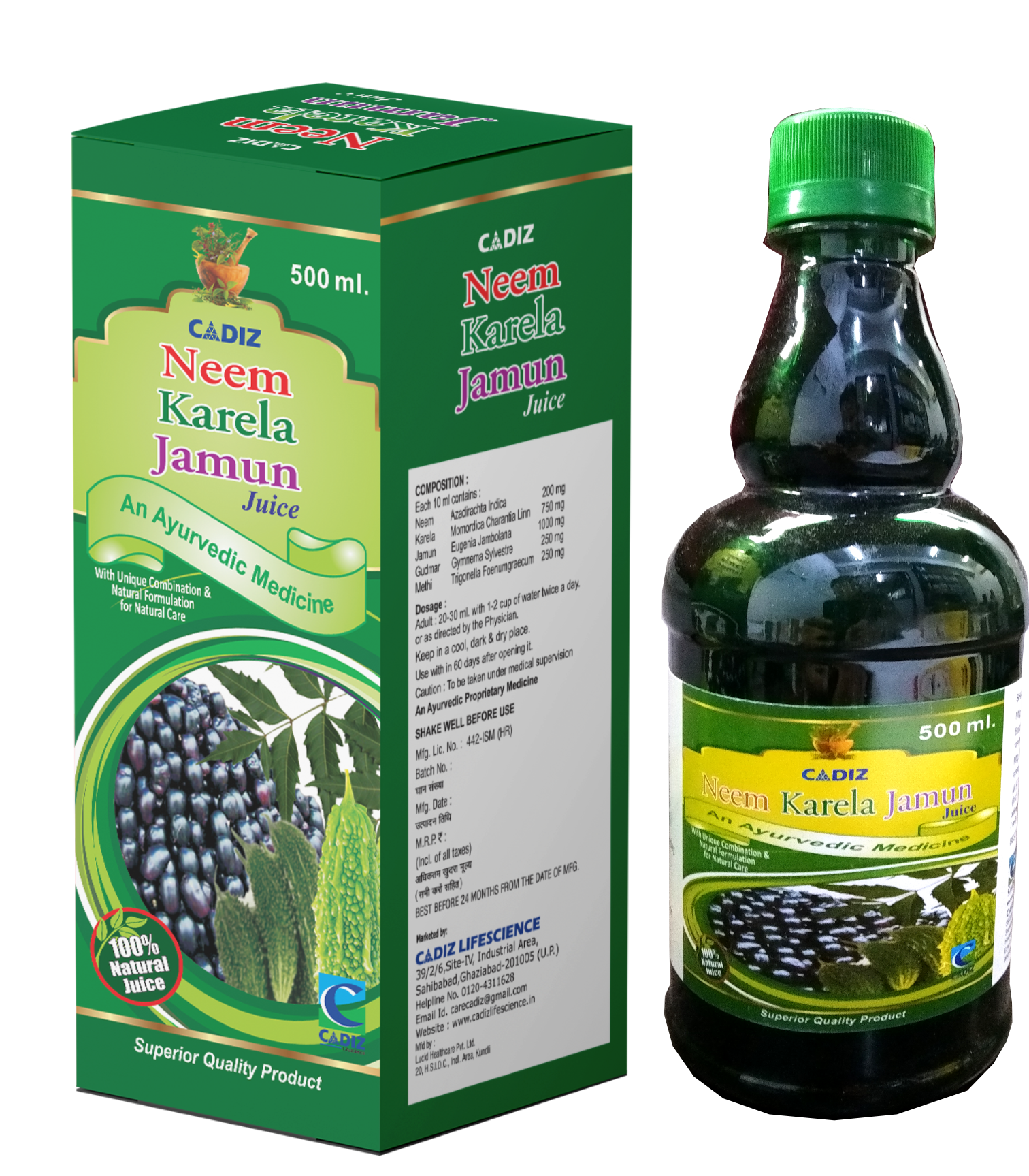 CADIZ NEEM KARELA JAMUN