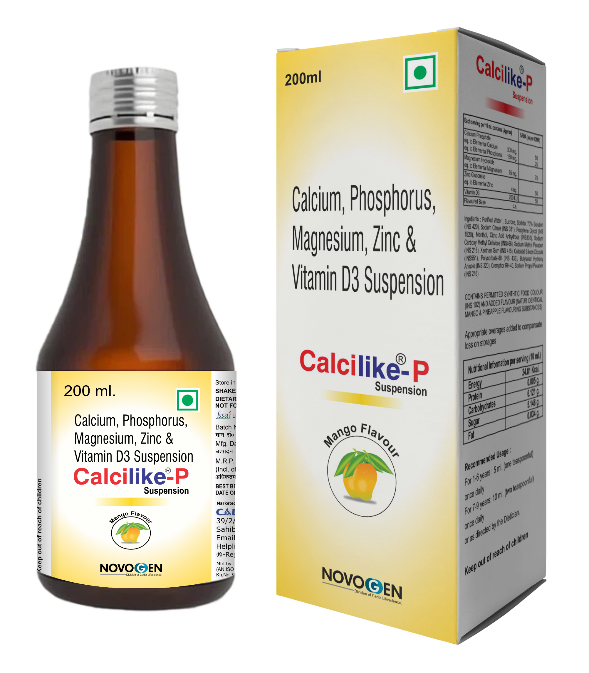 CALCILIKE-P MANGO FLAVOR
