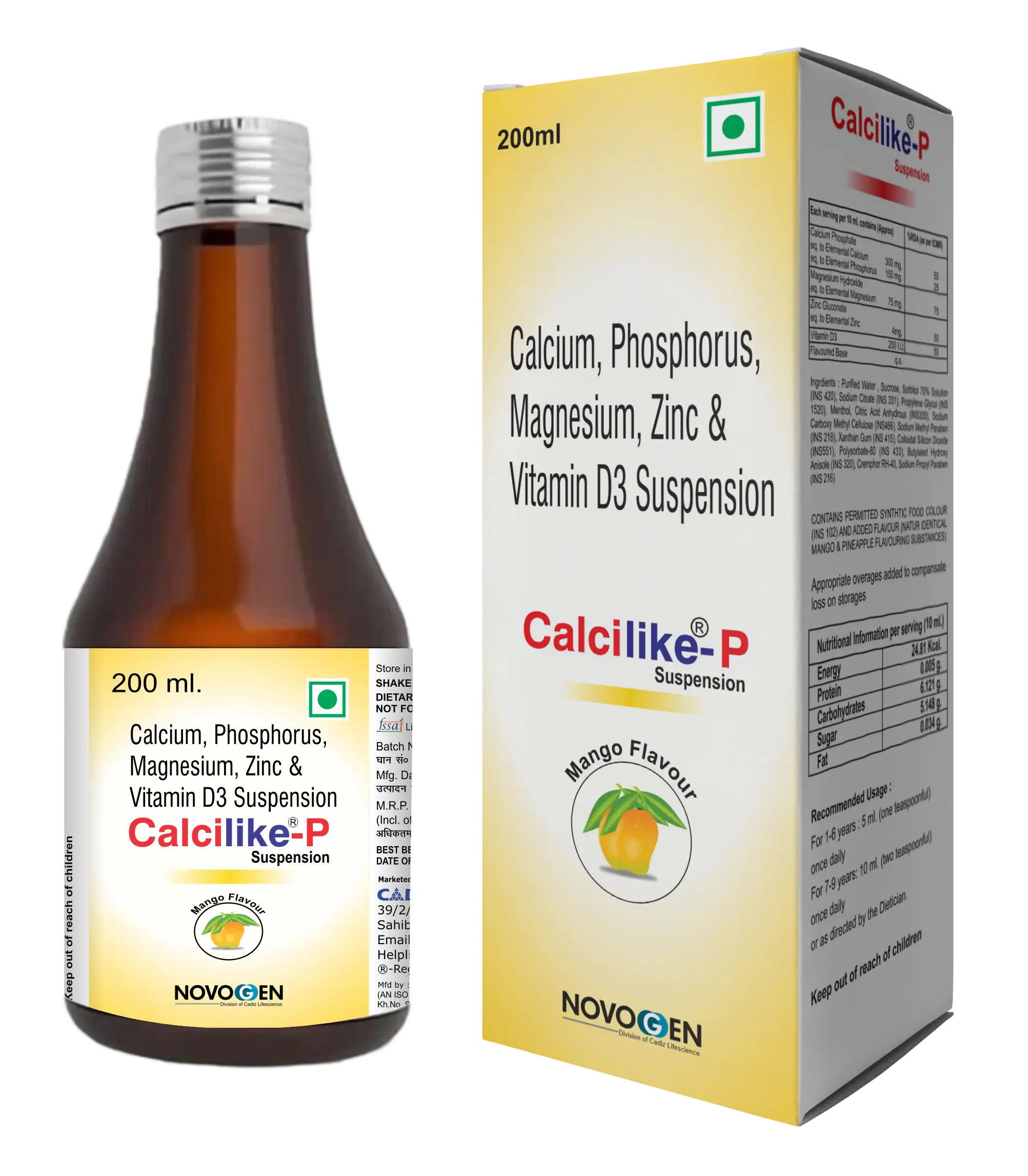 CALCILIKE-P MANGO FLAVOR